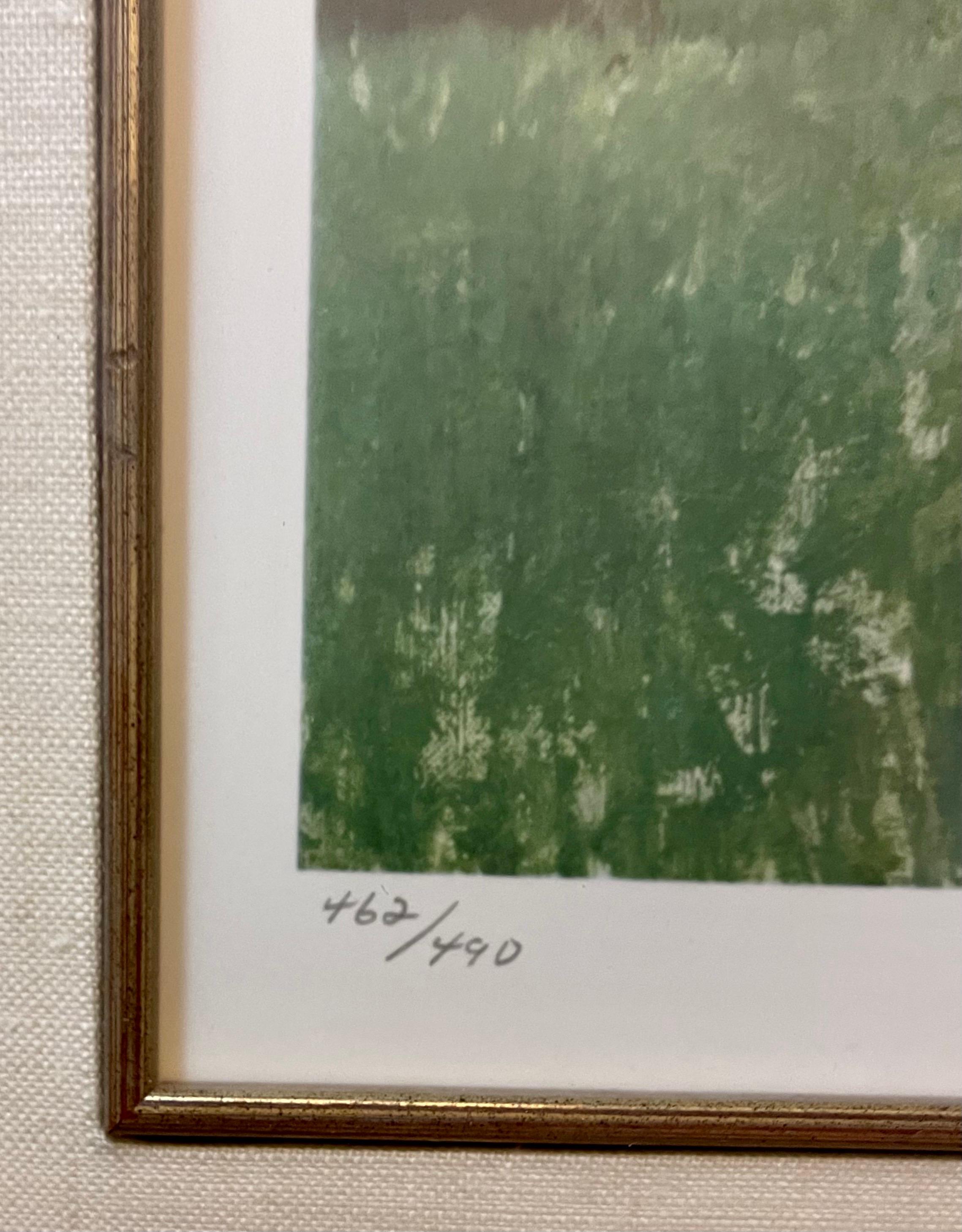 Granja de Brandywine Colotipo Litografía Firmada a Mano Henriette Wyeth Arte Americano en venta 3
