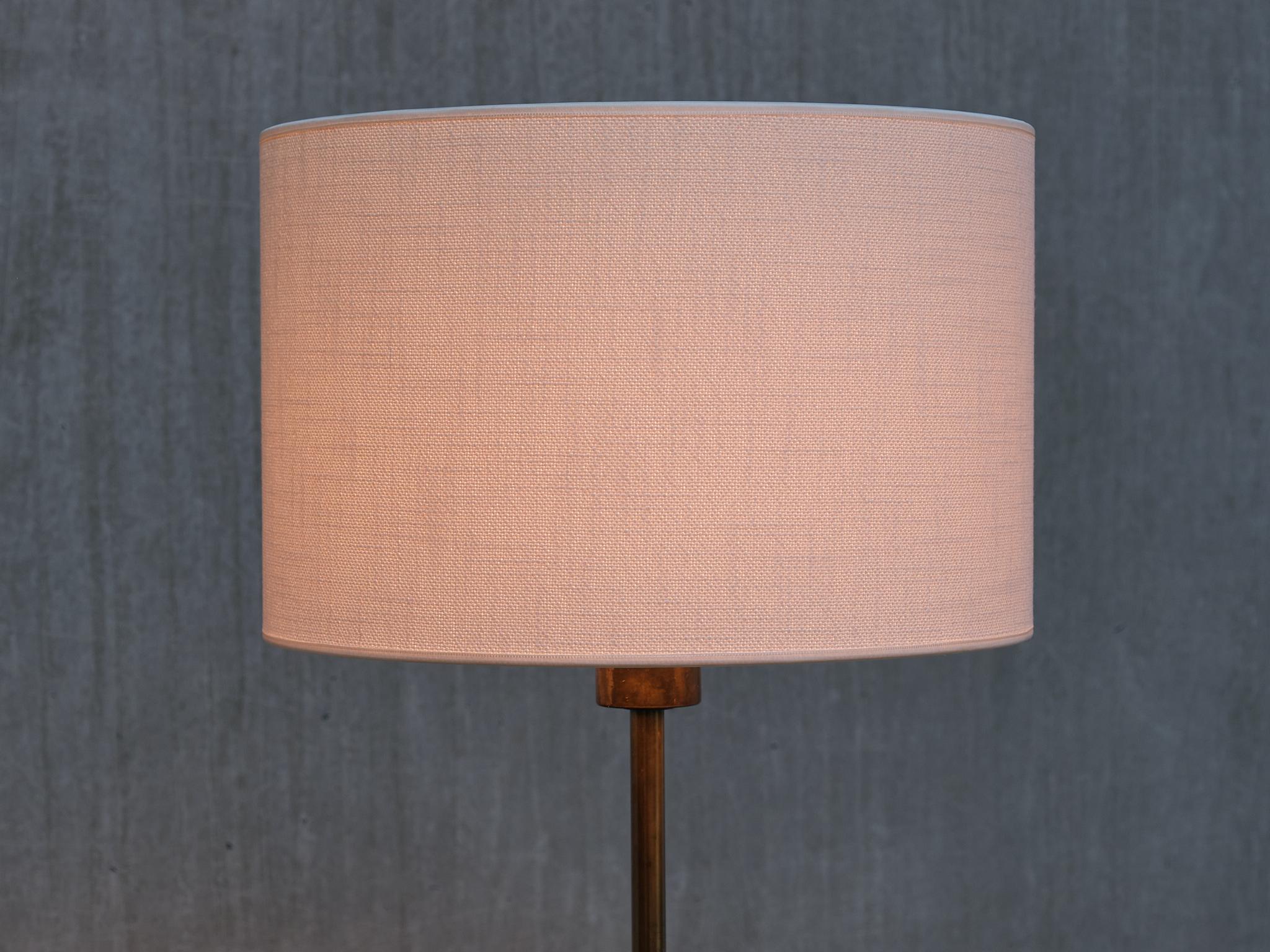 Henrik Blomqvist Brass Floor Lamp, Stilarmatur Tranås, Sweden, 1960s 1