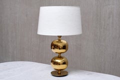 Henrik Blomqvist Tischleuchte aus Messing, Stilarmatur Tranås, Schweden, 1960er Jahre