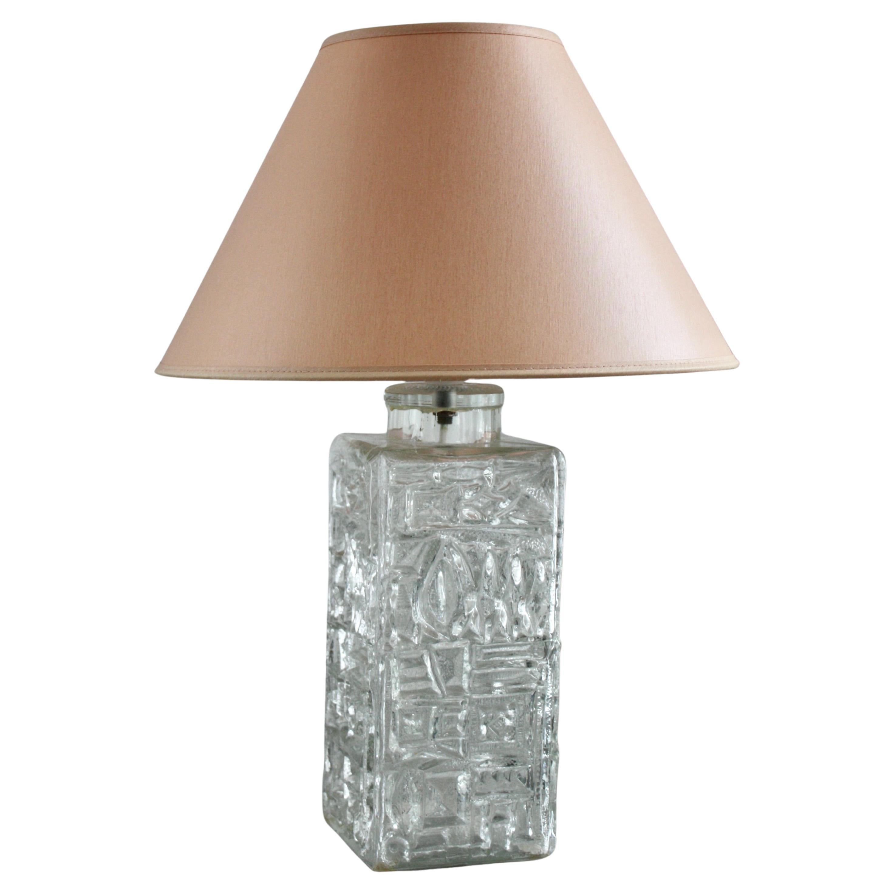 Henrik Blomqvist para AB Stilarmatur Tranås - Lámpara de sobremesa vintage de cristal de los años 60/70 en venta