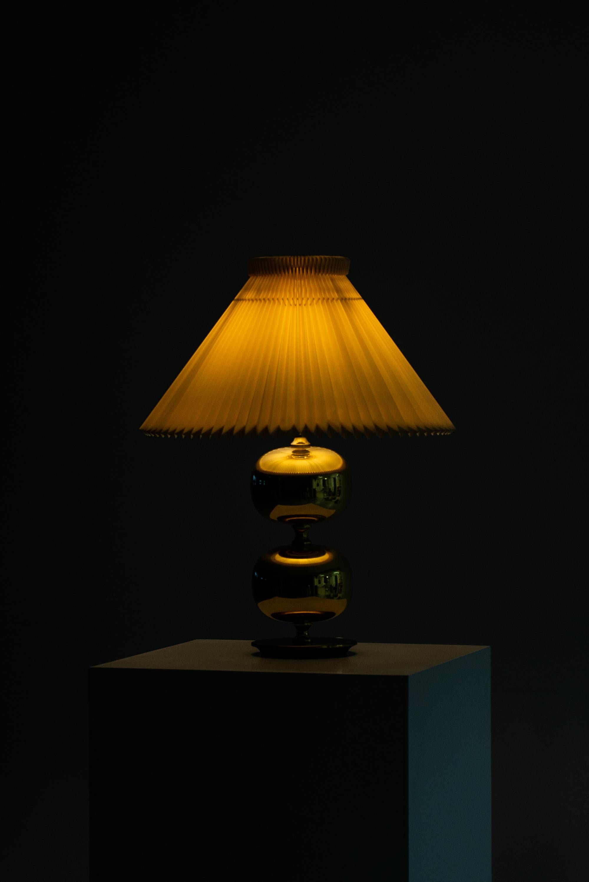 Brass Henrik Blomqvist Table Lamps by AB Stilarmatur in Sweden
