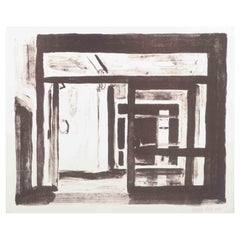 Henrik Hold. Lithographie en noir et blanc sur papier. Composition, 2002.