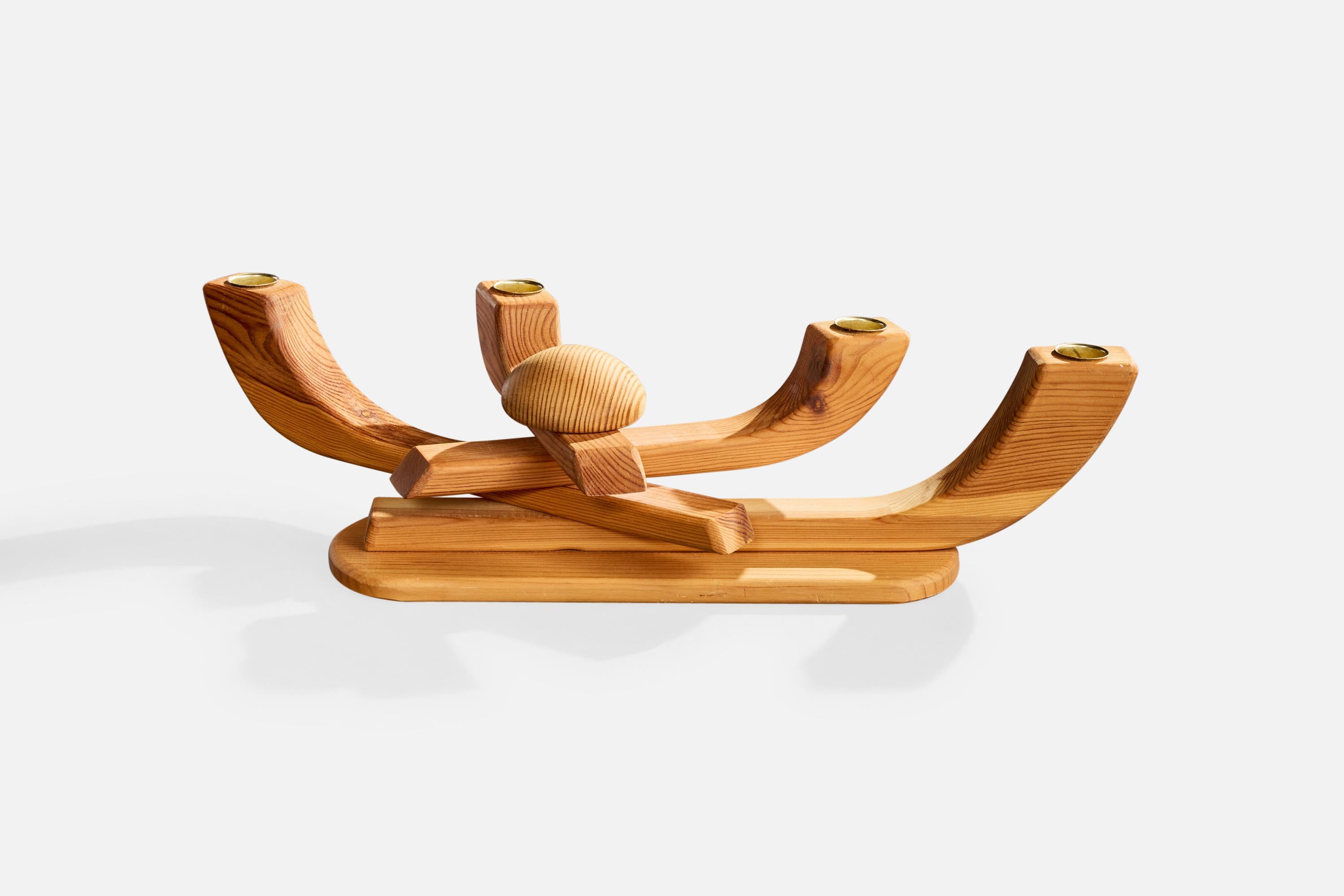 Svedese Henrik Johnson, Candelabro, Pino, Svezia, 1999 in vendita