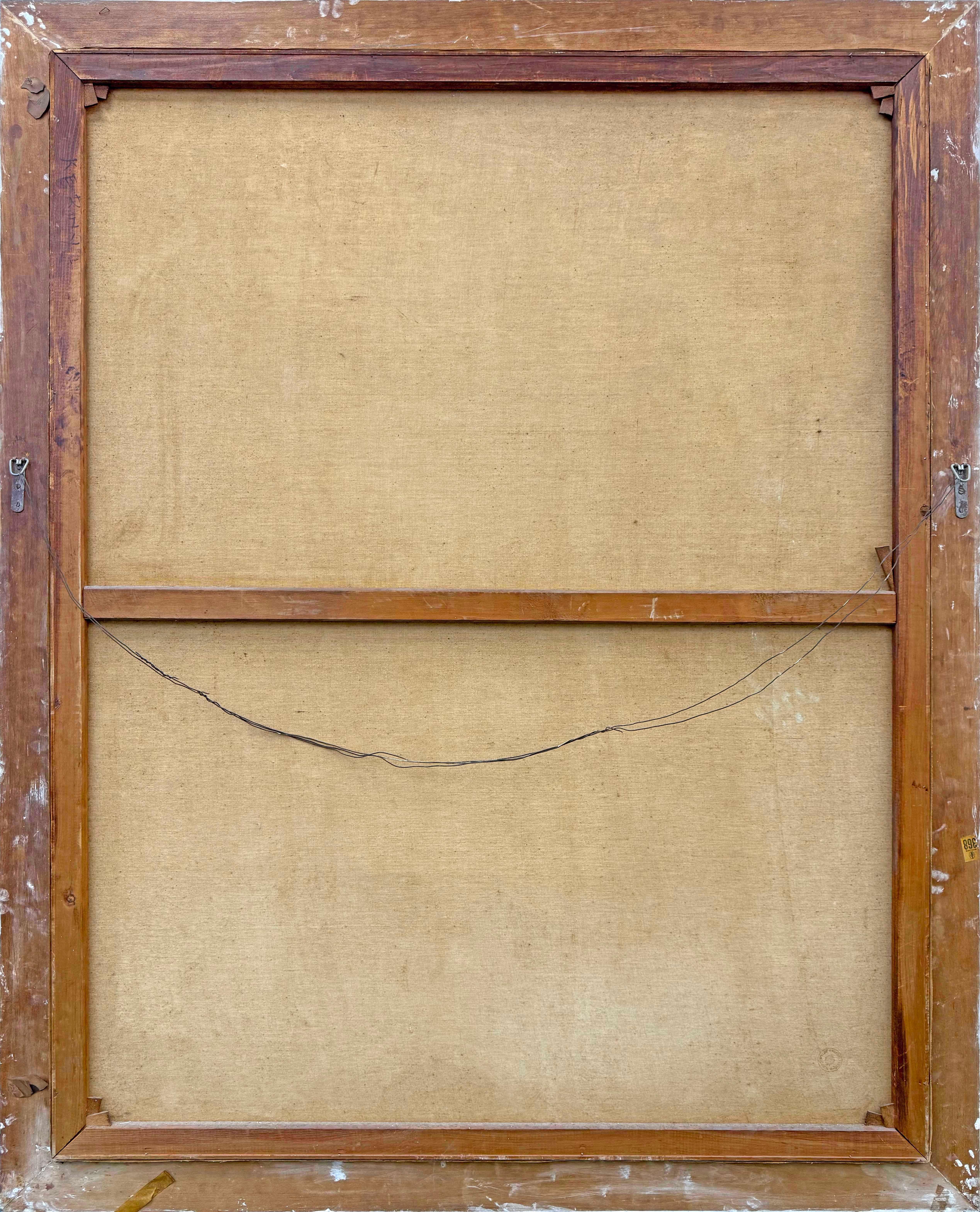 Ohne Titel (großes Originalgemälde) (Impressionismus), Painting, von Henrik Kobor