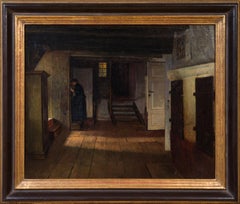 Interno con Signora alla Scala