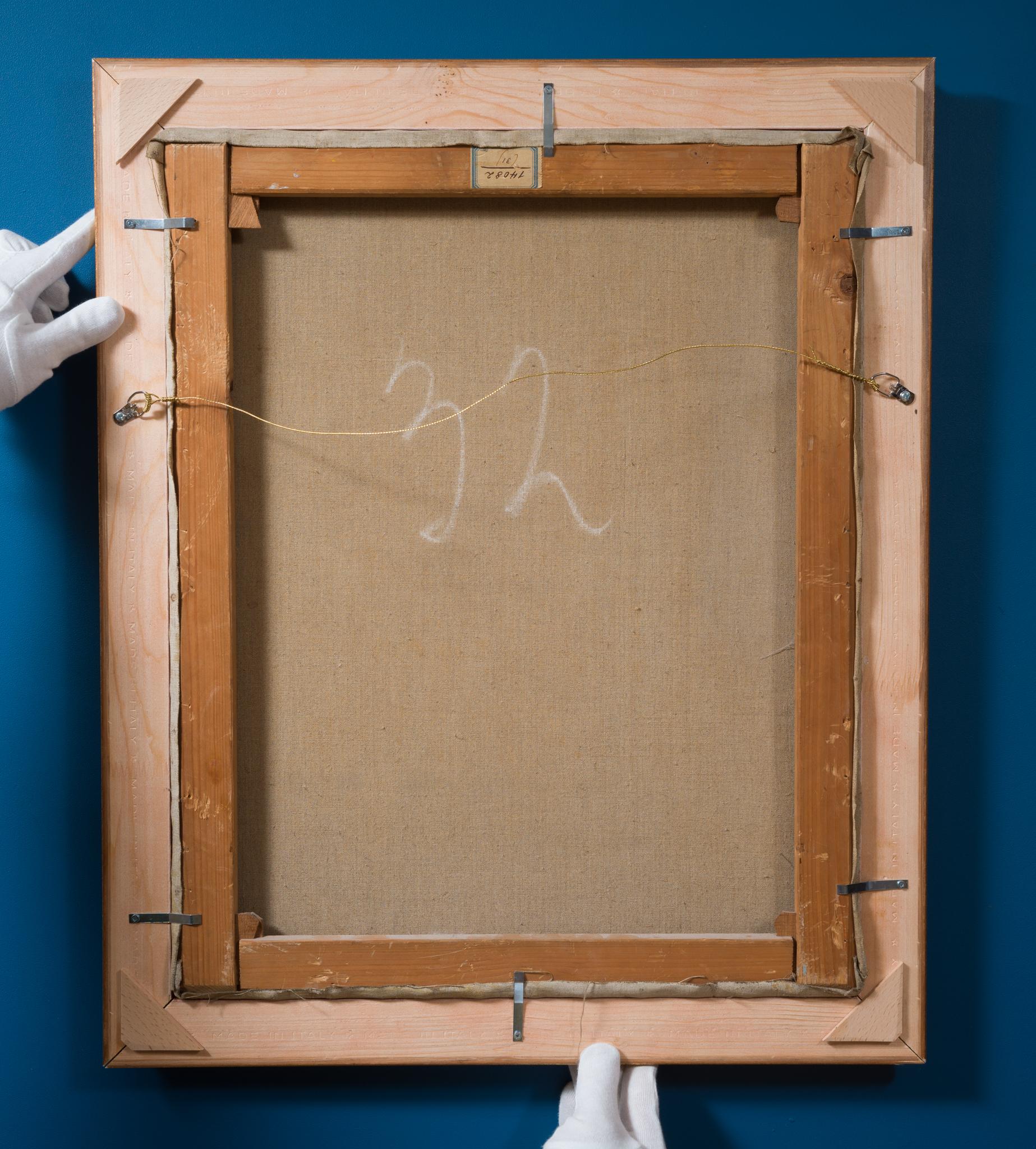 Femme préparant des légumes, scène d'intérieur 4