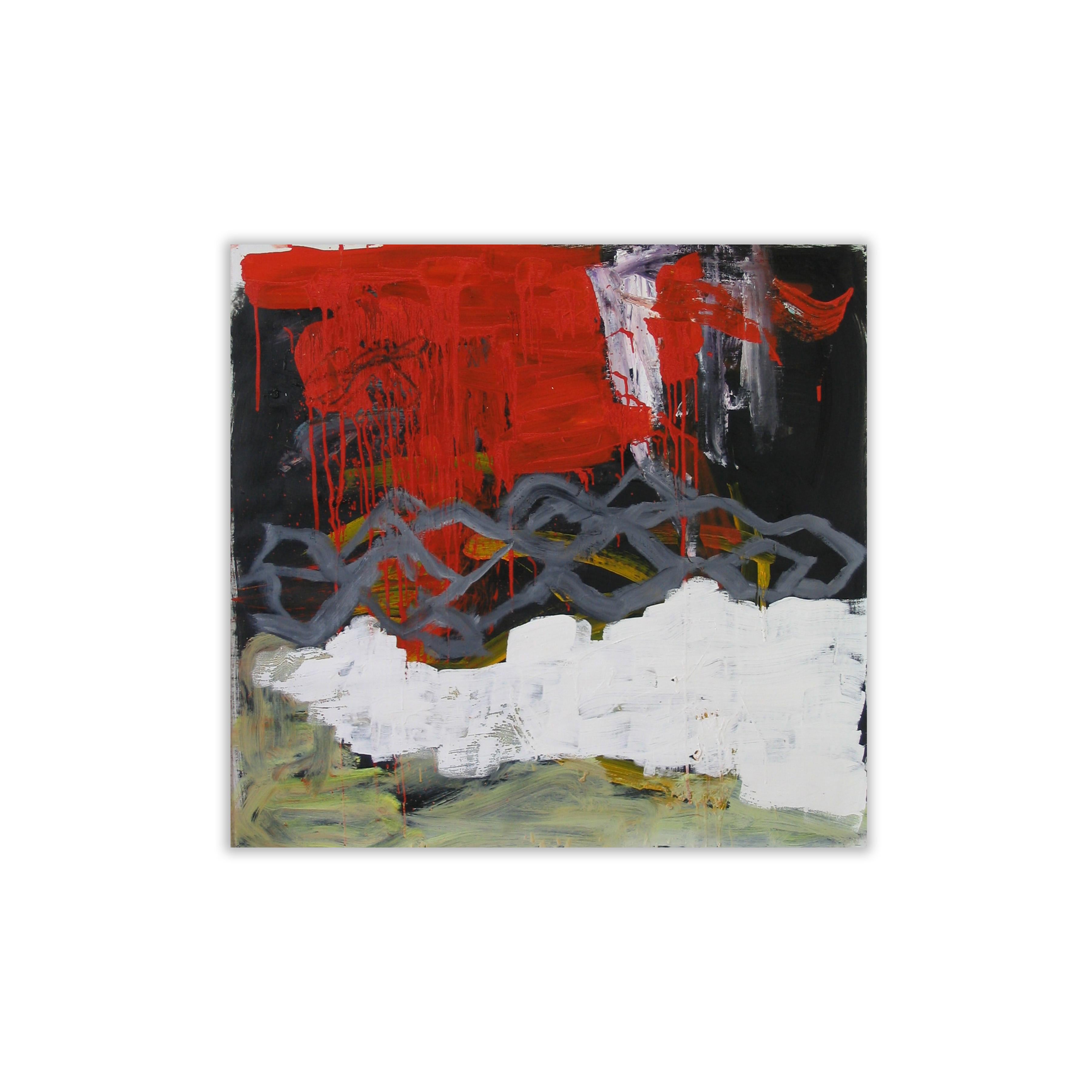 Henrik Sandner Abstract Painting - Mt Athos by Henrik Sander, Represented by Tuleste Factory