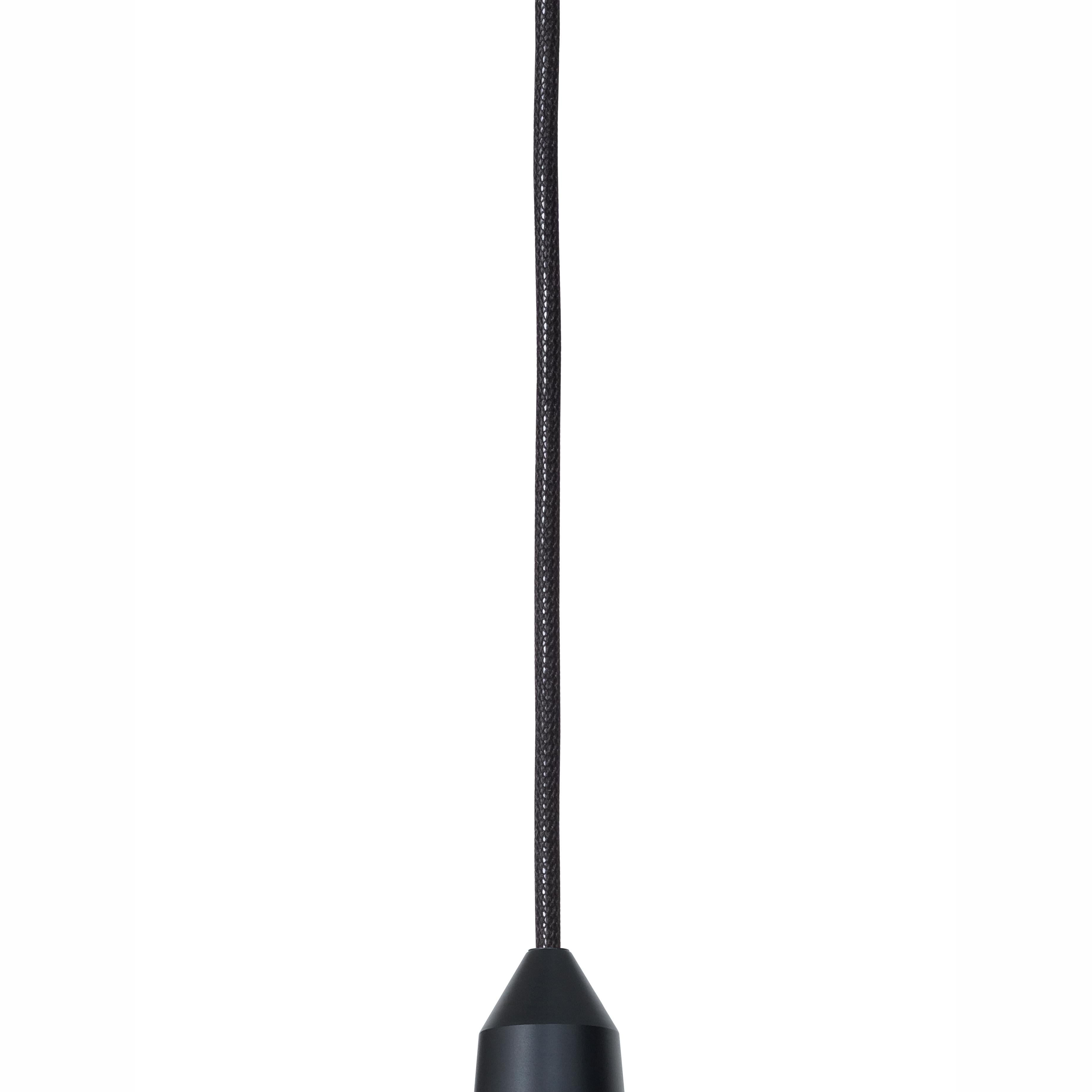 Ceiling lamp model 3491-8 Massiv Black EDT by Henrik Tengler and manufactured by Konsthantverk.

The production of lamps, wall lights and floor lamps are manufactured using craftsman’s techniques with the same materials and techniques as the first