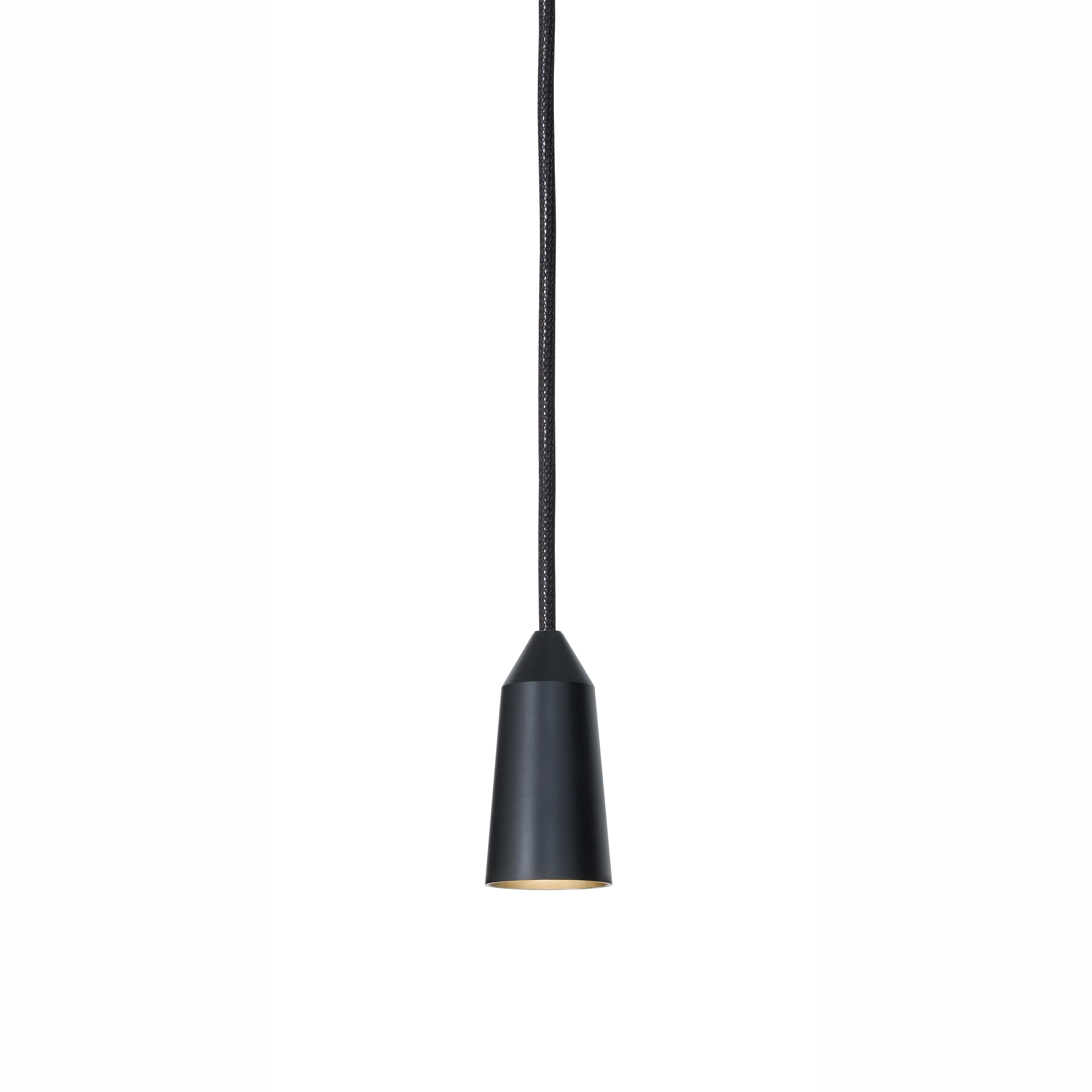 Swedish Henrik Tengler 3492-8 Massiv Black EDT by Konsthantverk For Sale