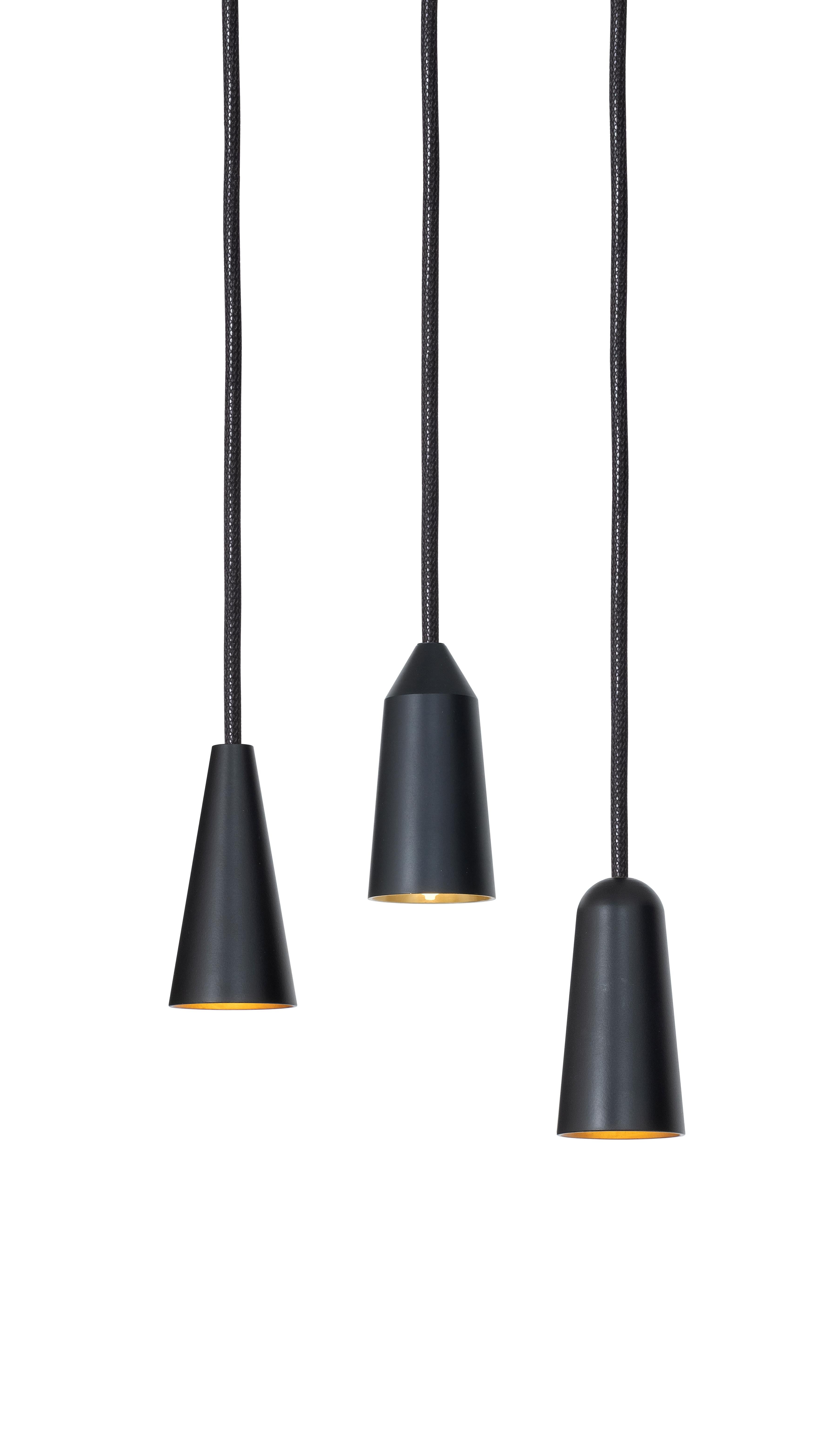 XXIe siècle et contemporain Henrik Tengler 3492-8 Massiv Noir EDT par Konsthantverk en vente