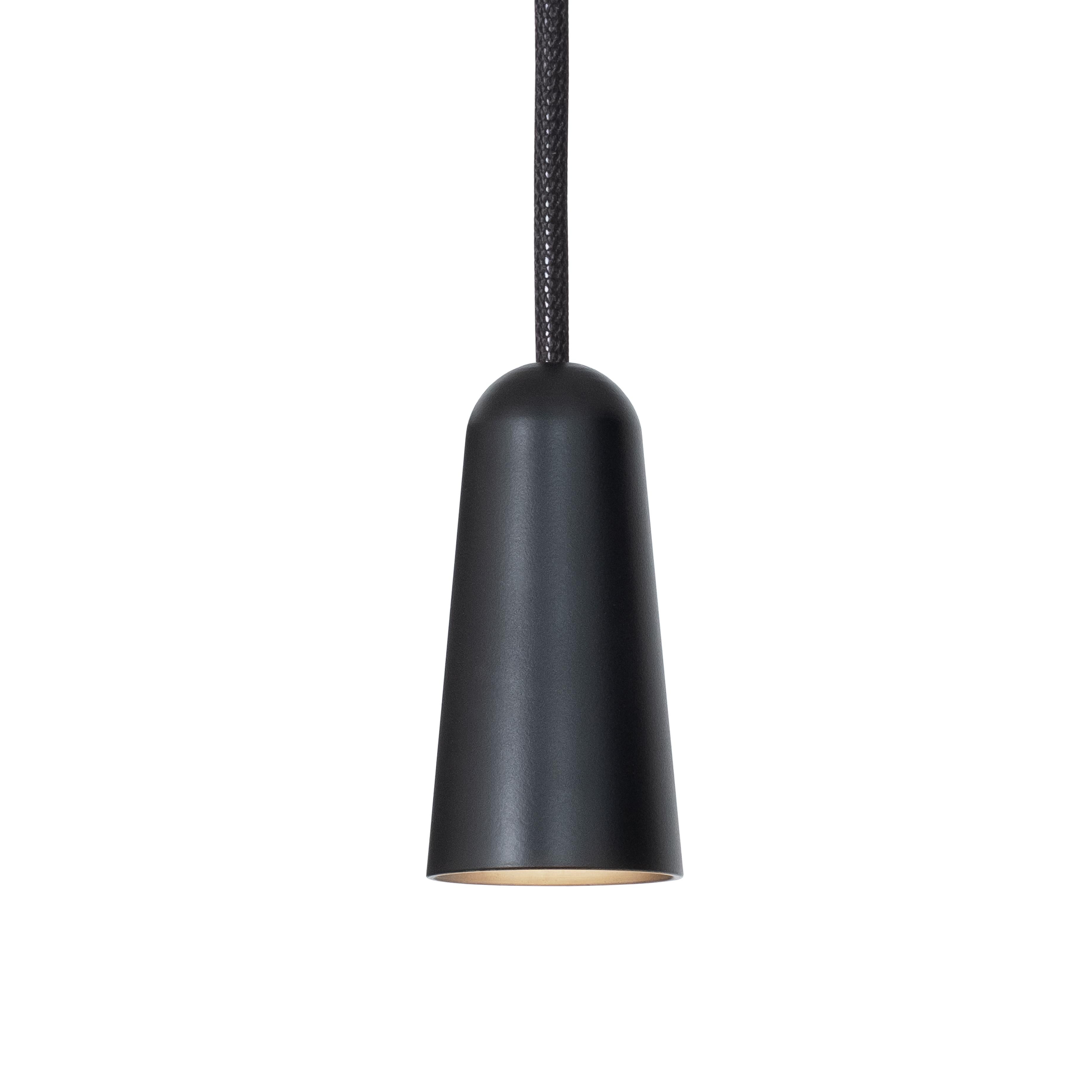 Ceiling lamp model 3493-8 Massiv black EDT by Henrik Tengler and manufactured by Konsthantverk.

The production of lamps, wall lights and floor lamps are manufactured using craftsman’s techniques with the same materials and techniques as the first