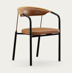 Henrik Tengler Chairman Wood Types: Oak, Upholstery: Cognac For One Collection