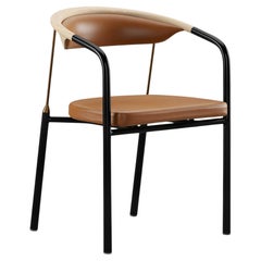 Henrik Tengler Chairman Wood Types: Oak, Upholstery: Cognac For One Collection