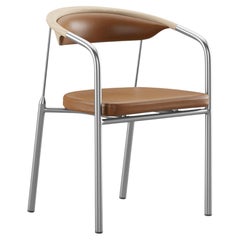 Henrik Tengler Chairman Wood Types: Oak, Upholstery: Cognac For One Collection
