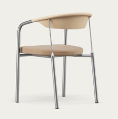 Henrik Tengler Chairman Wood Types: Oak, Upholstery: Lime For One Collection