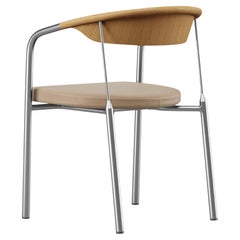 Henrik Tengler Chairman Wood Types: Oak, Upholstery: Lime For One Collection