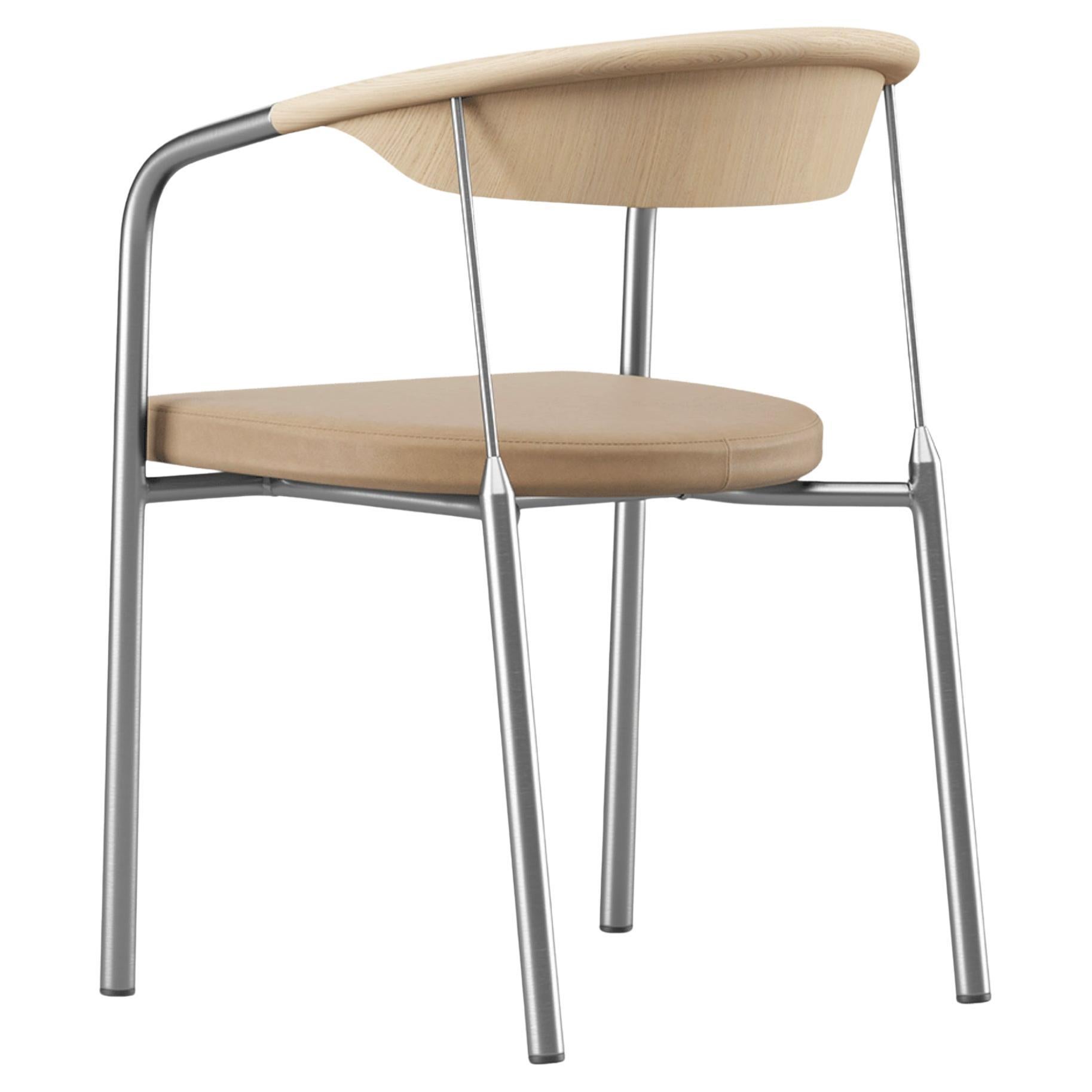Henrik Tengler Chairman Wood Types: Oak, Upholstery: Lime For One Collection