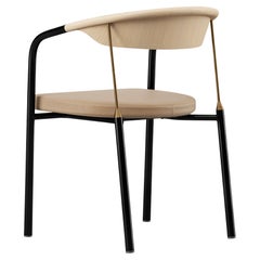 Henrik Tengler Chairman Wood Types: Oak Upholstery: Lime For One Collection
