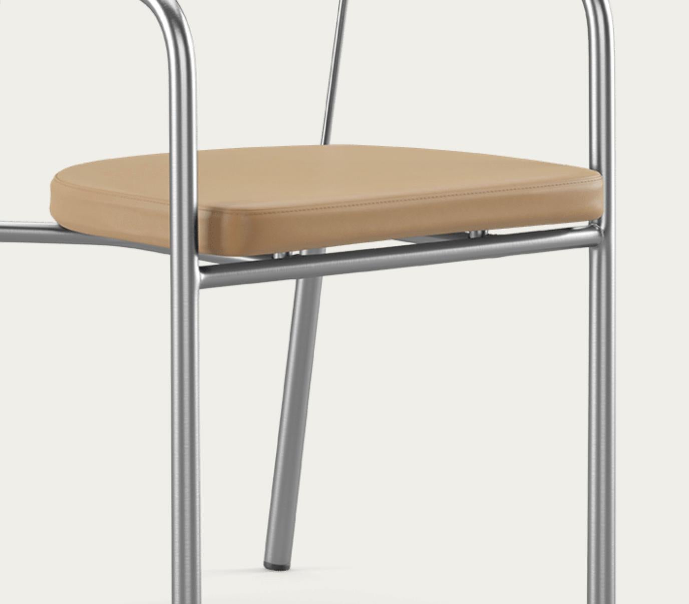 Contemporary Henrik Tengler Chairman Wood Types: Oak, Upholstery: Sand For One Collection For Sale