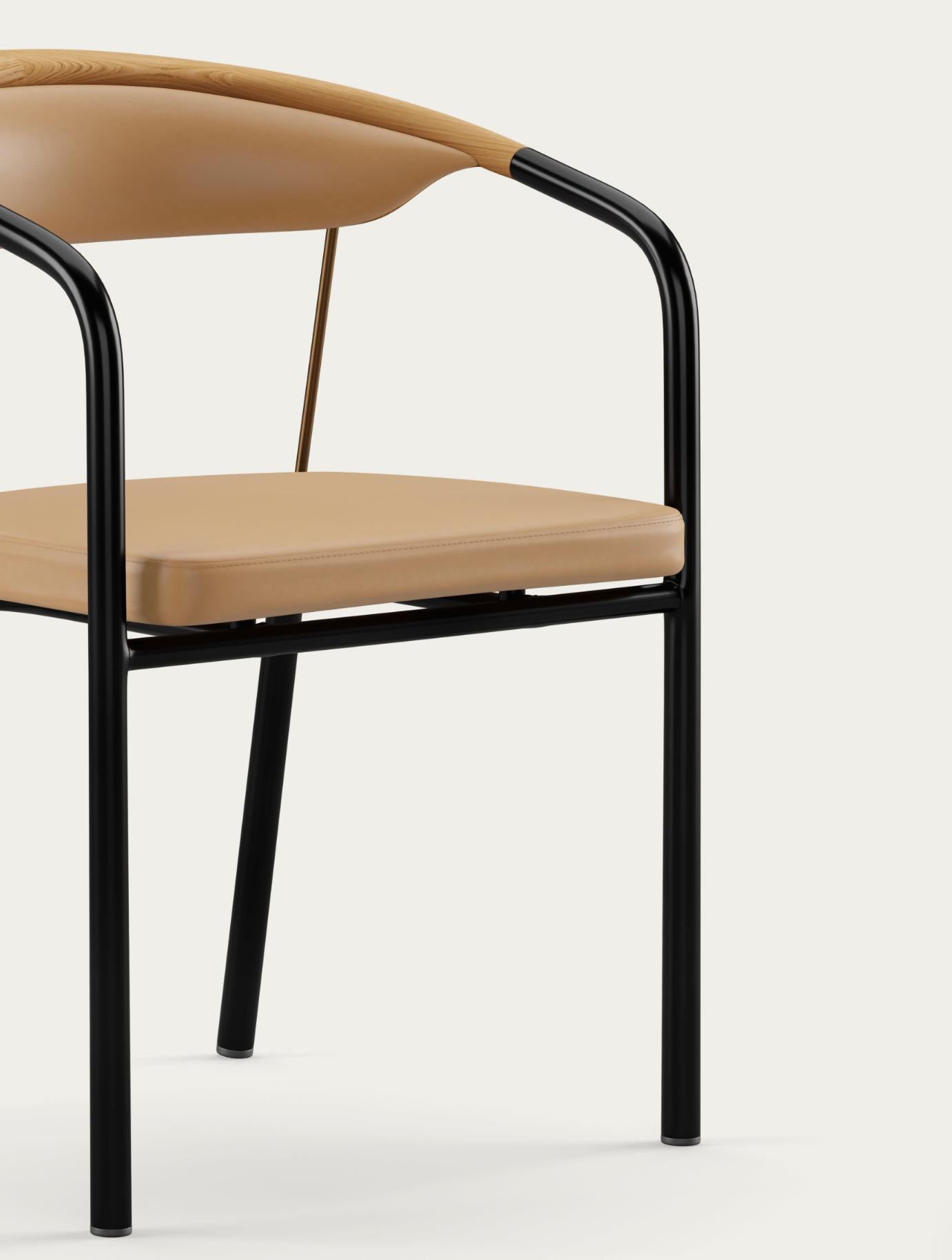 Henrik Tengler Chairman Wood Types: Oak, Upholstery: Sand For One Collection For Sale 1