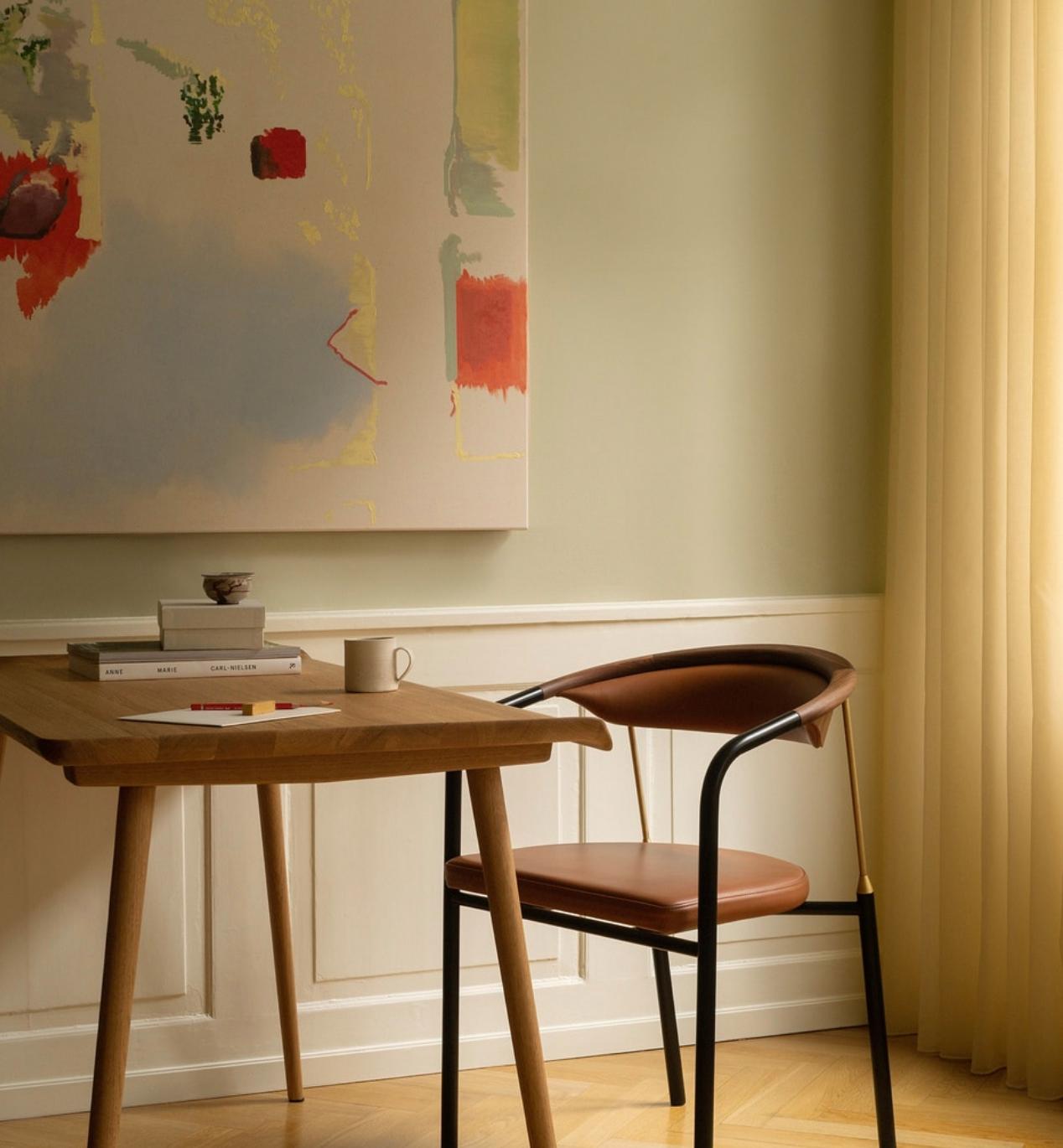 Henrik Tengler Chairman Wood Types: Oak Upholstery: Silt For One Collection For Sale 5
