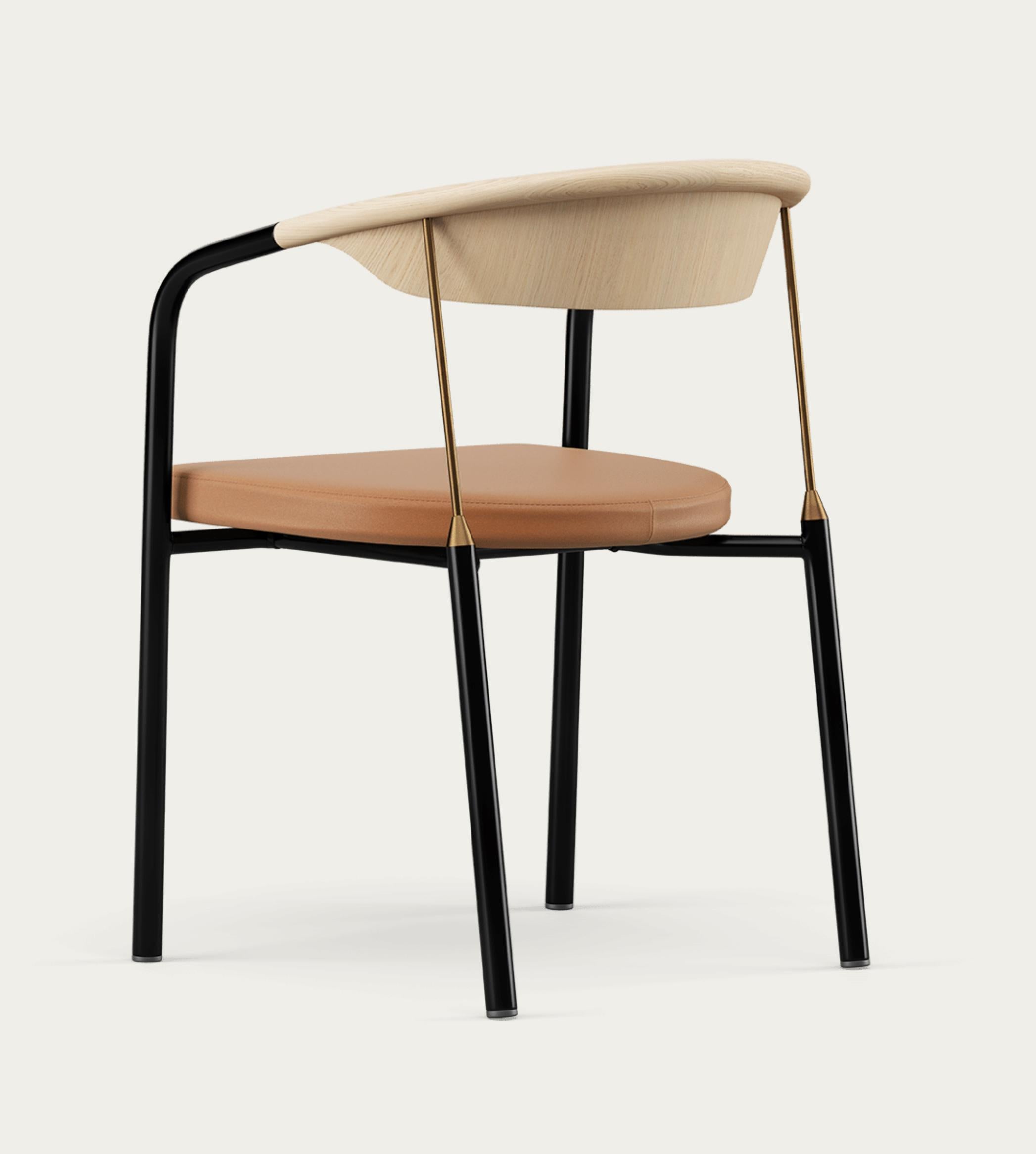 Mid-Century Modern Henrik Tengler Chairman Wood Types: Oak Upholstery: Silt For One Collection For Sale