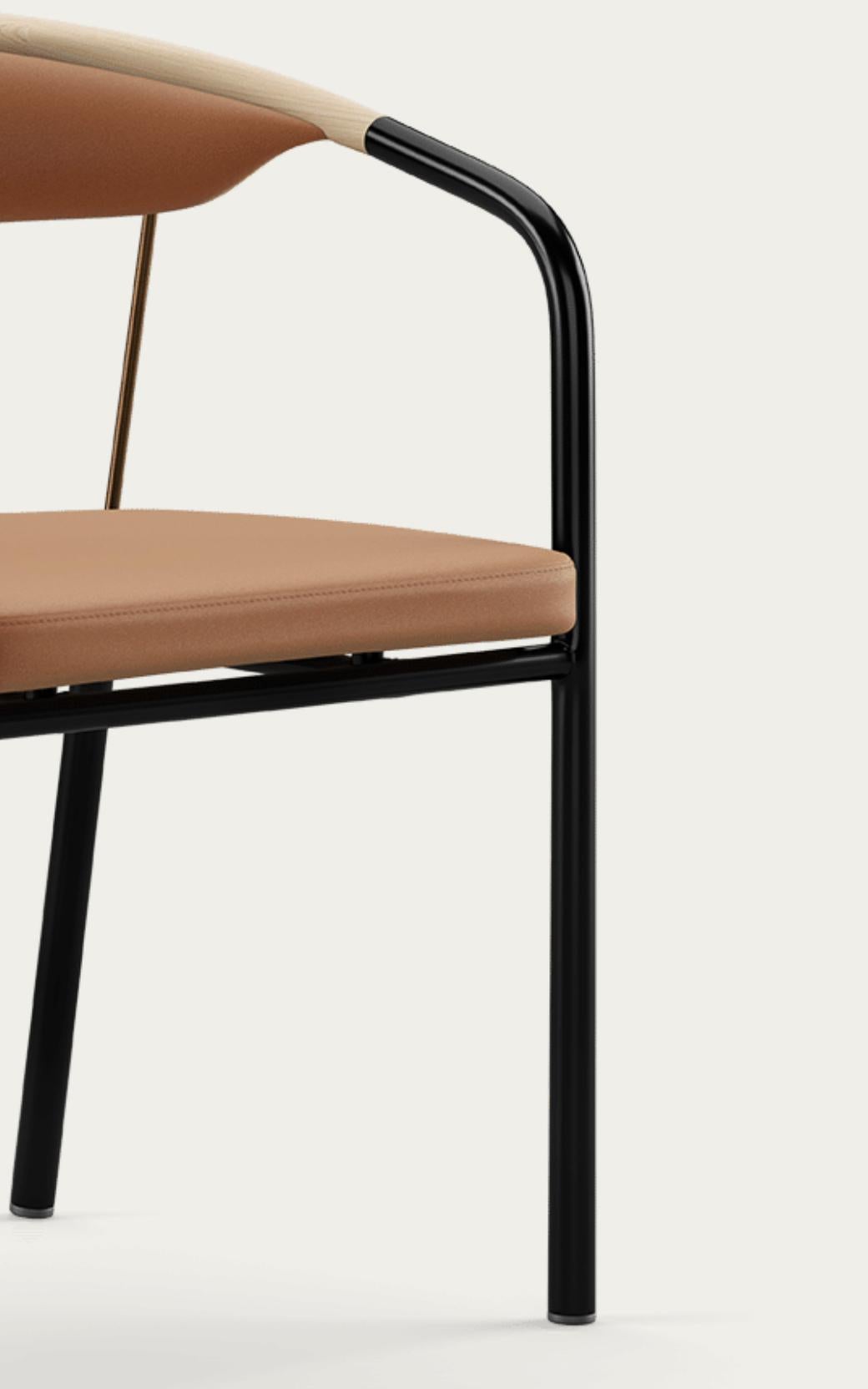 Henrik Tengler Chairman Wood Types: Oak Upholstery: Silt For One Collection For Sale 1