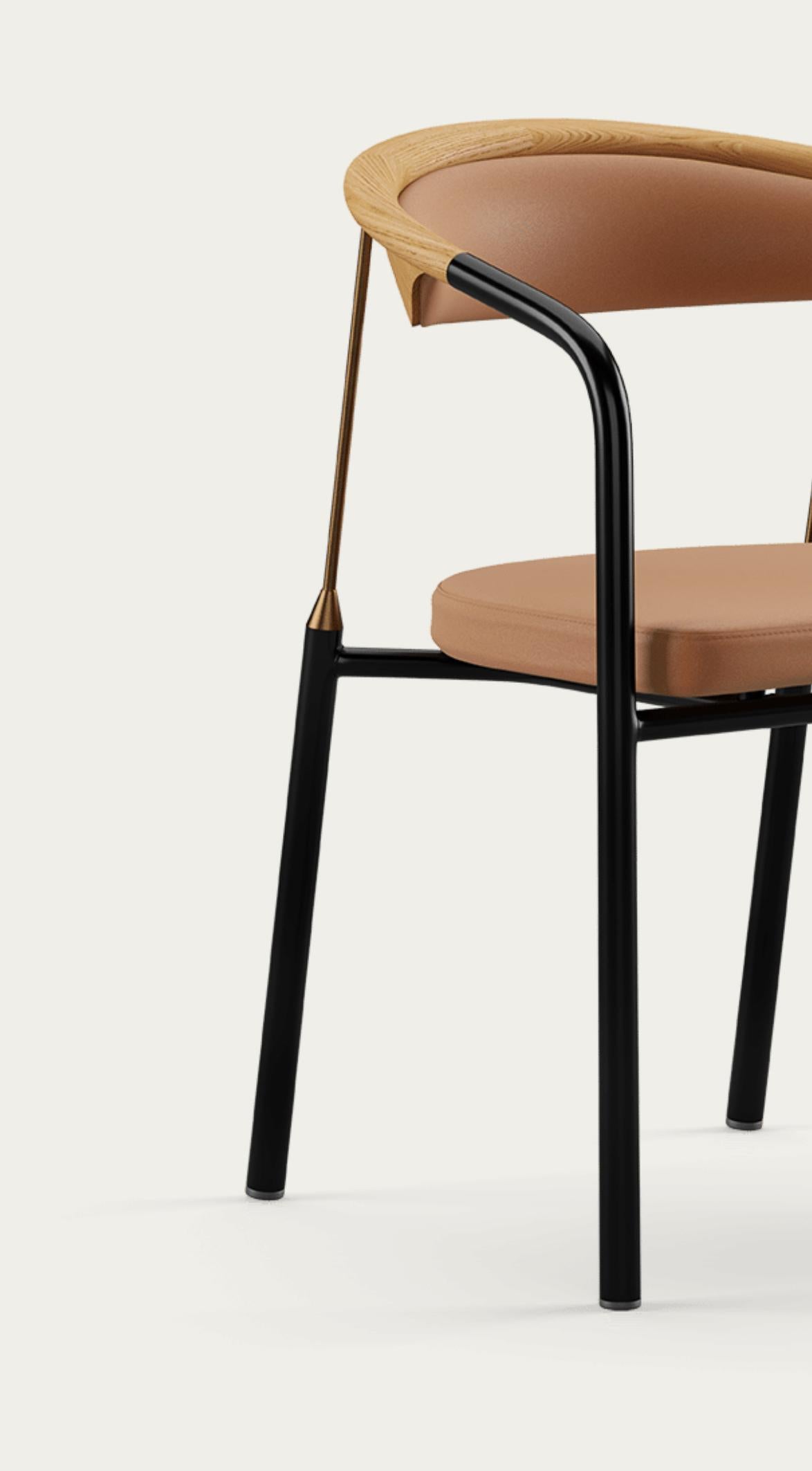 Henrik Tengler Chairman Wood Types: Oak Upholstery: Silt  For One Collection For Sale 2