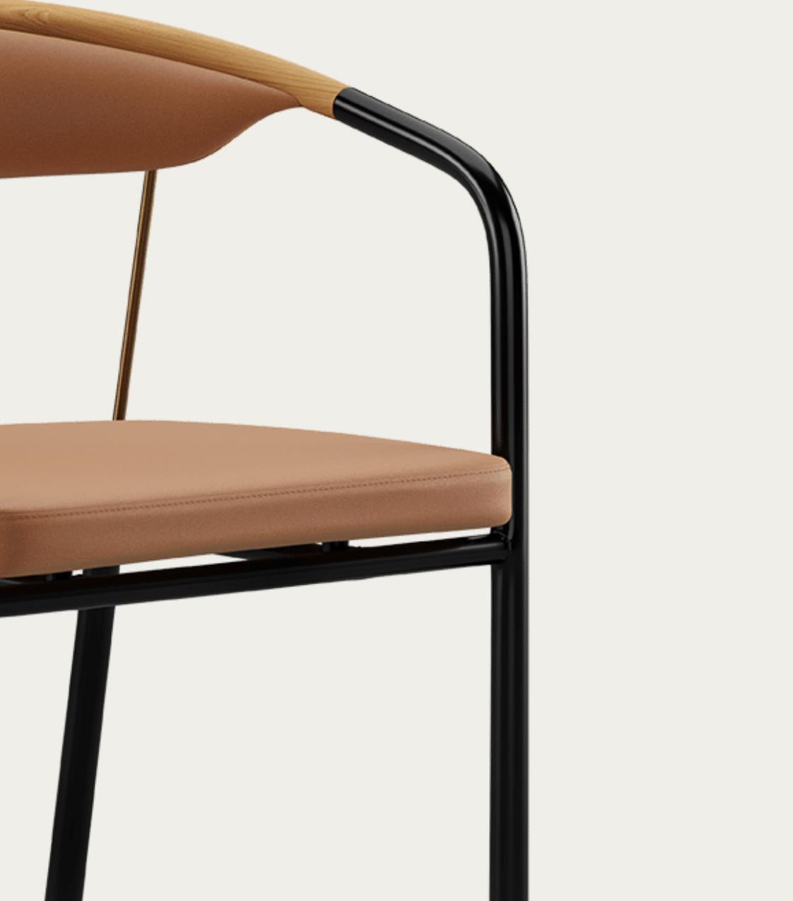 Henrik Tengler Chairman Wood Types: Oak Upholstery: Silt  For One Collection For Sale 3