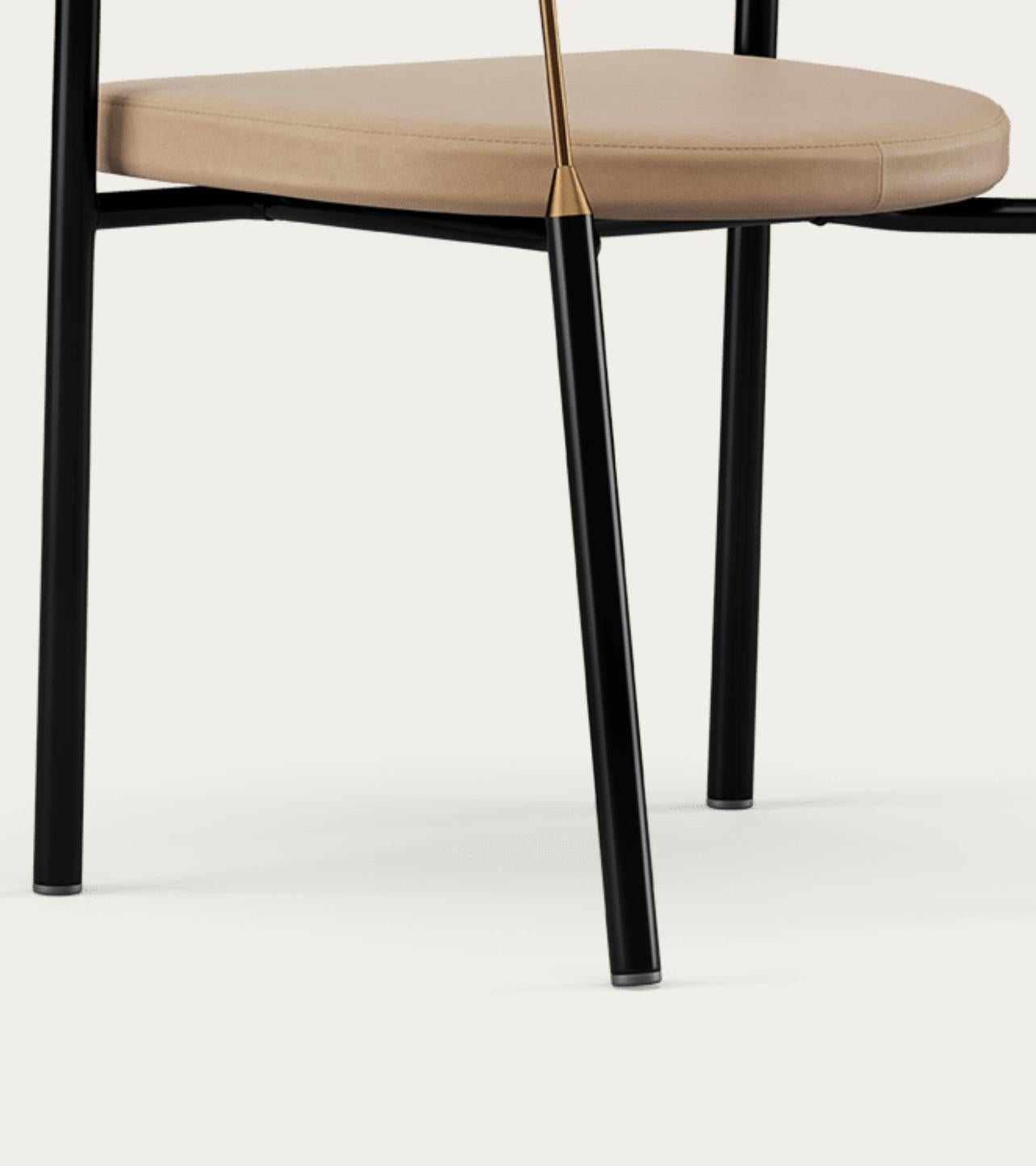 Sedia Henrik Tengler Tipi di legno: Noce Rivestimento: Lime For One Collection'S in vendita 1