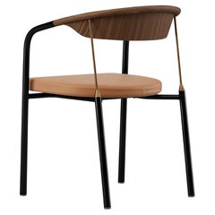 Henrik Tengler Chairman Types de bois : Noyer Tapisserie d'ameublement : Silt For One Collection