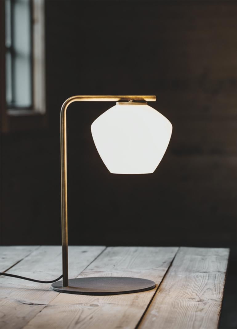 Brass Henrik Tengler DK Table Lamp by Konsthantverk