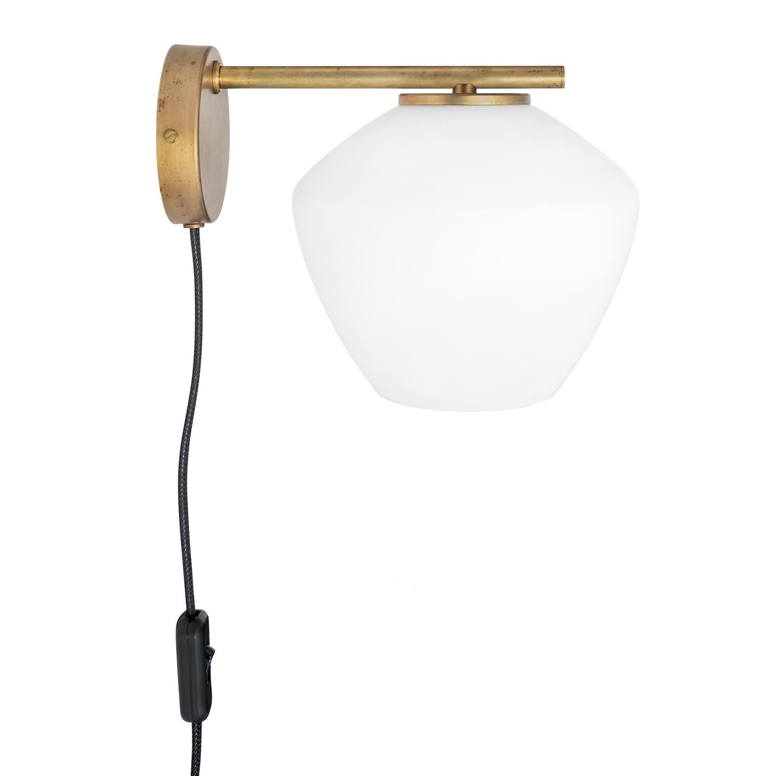 Scandinavian Modern Henrik Tengler DK Wall Lamp by Konsthantverk