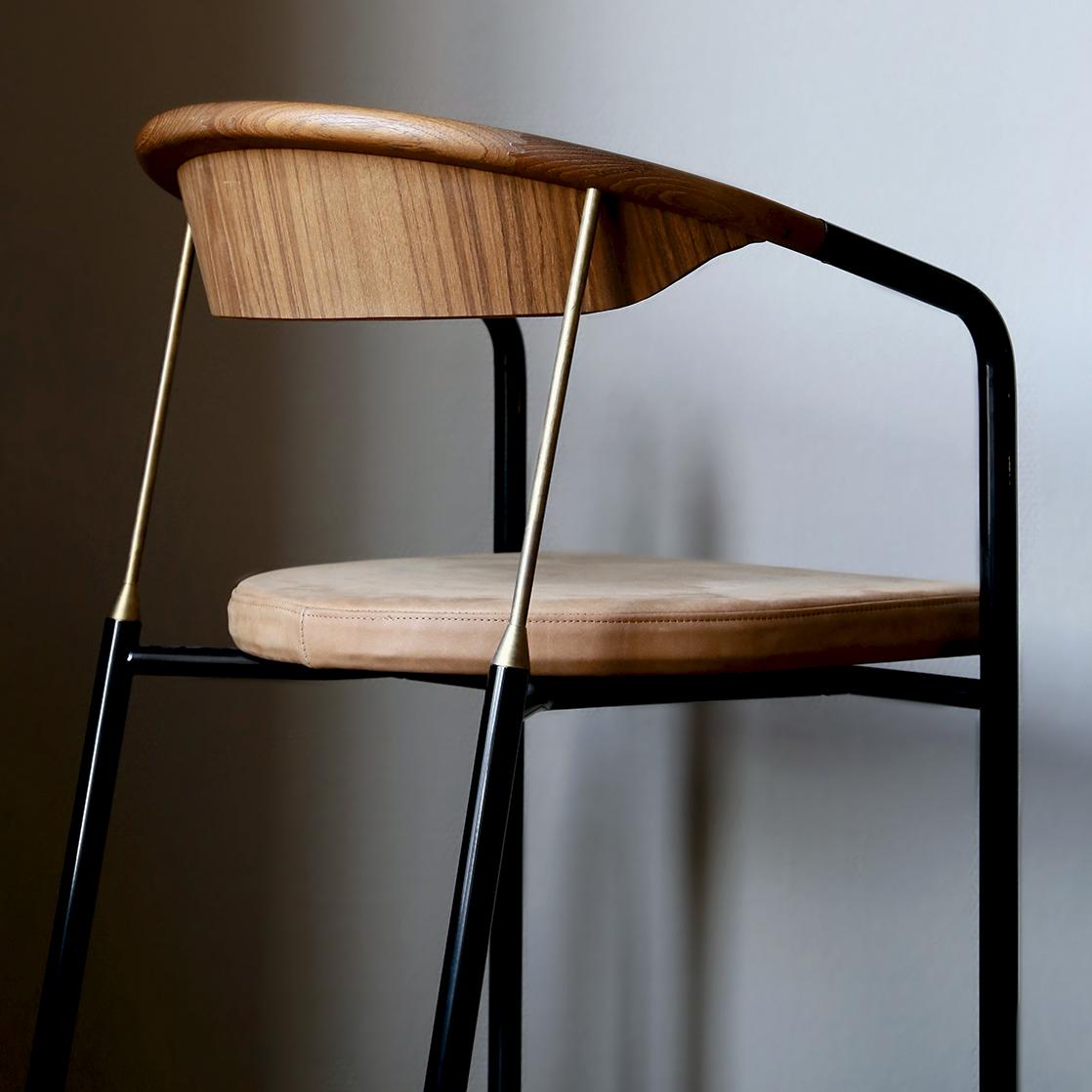 Henrik Tengler, HT 6101 Black Leather Chairman Chair, by One Collection 3