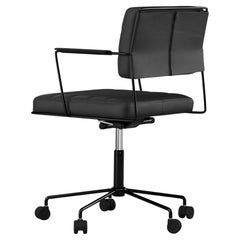 Henrik Tengler Time Chair Frame: Black, Upholstery: Prestige For One Collection