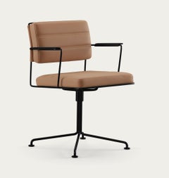Henrik Tengler Time Chair Frame: Black, Upholstery: Silt For One Collection