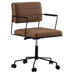 Henrik Tengler Silla Time Estructura: Negro, Tapicería: Colección Umber For One