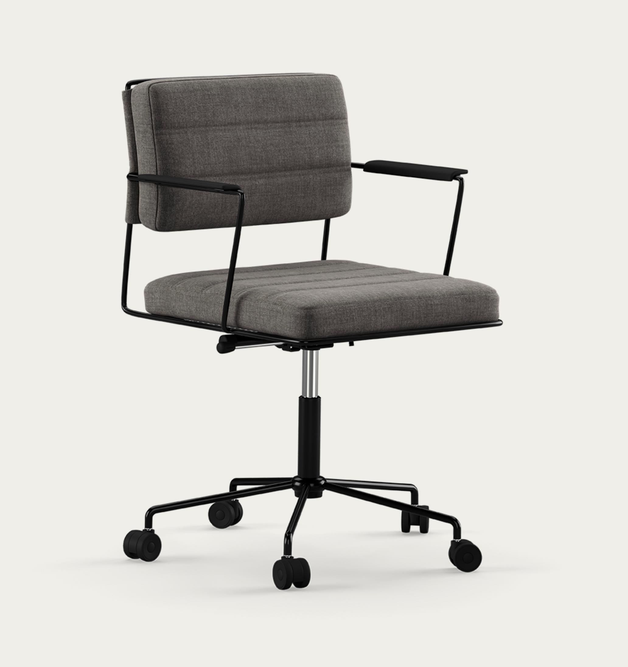 Henrik Tengler Time Chair Frame: Black, Upholstery:Remix 163 For One Collection In New Condition For Sale In Barcelona, Barcelona