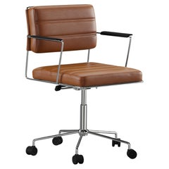 Henrik Tengler Time Chair Gestell: Chrompolsterung: Cognac für eine Kollektion