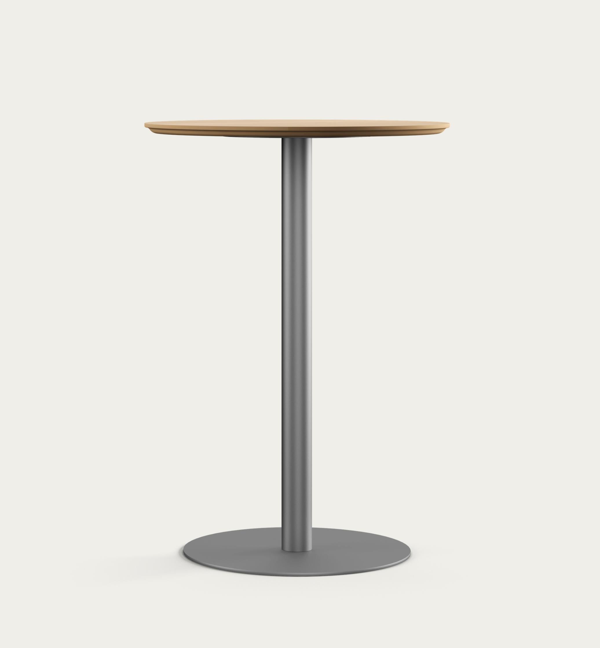 Henrik Tengler Train High Table Legs: Graphite, Tabletop: Oak Clear Oil For One Collection

Part of the original Train Table Series designed by Henrik Tengler in 2004, the Train High Table stands as a distinct model within this versatile collection.