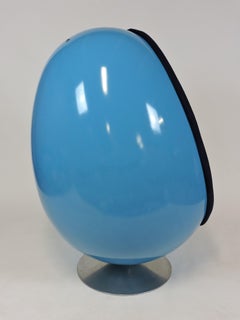 Henrik Thor Larsen Ovalia Egg Chair Original Mid-Century Modern