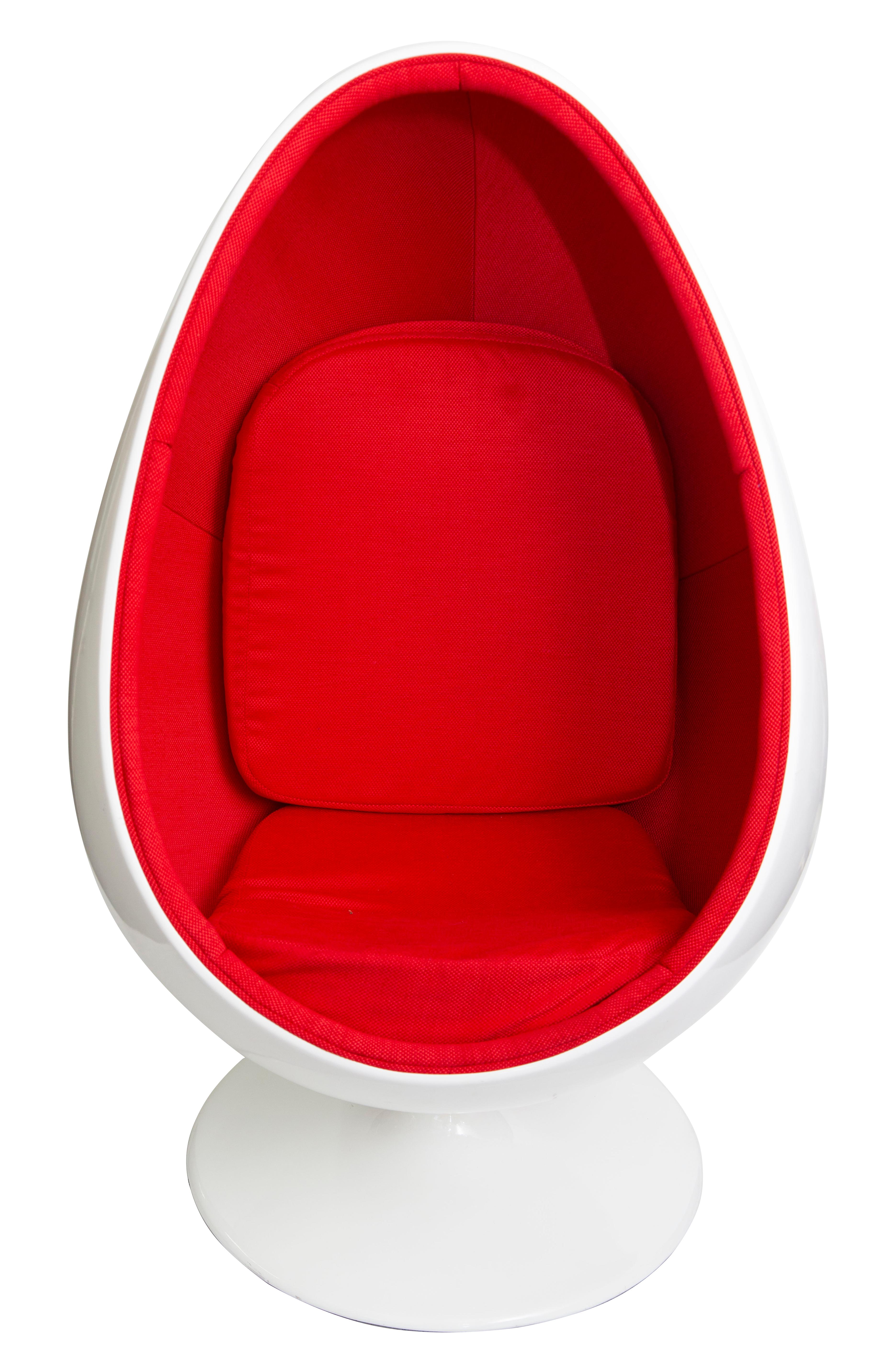 Der ikonische Egg Chair von Henrik Thor Larsen. Hergestellt Mitte der 1960er Jahre in Schweden.