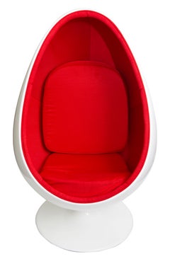 Henrik Thor Larsen Ovalia Egg Chair, Sweden, 1968