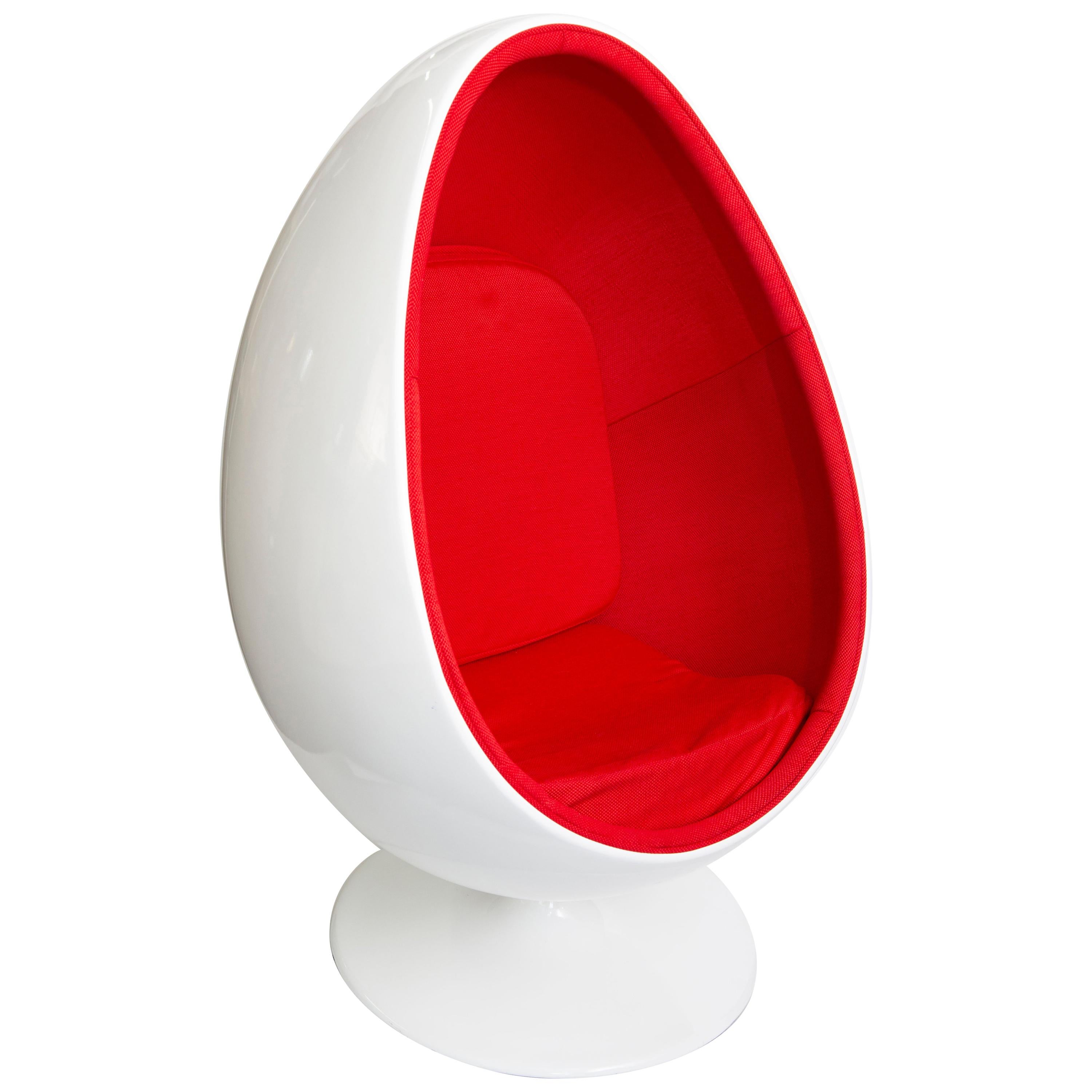 Henrik Thor Larsen Ovalia Egg Chair:: Schweden:: 1968