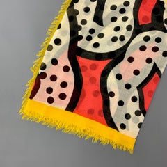 HENRIK VIBSKOV Multi-Color Print Scarf