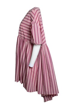 Henrik Vibskov, striped oversized dress in pink