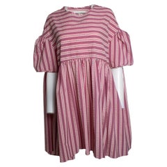 Henrik Vibskov, striped oversized dress in pink