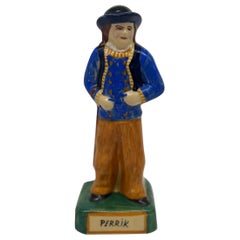 Henriot Quimper Faience Pottery francesa "Perrik" Circa 1930