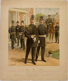 Officers du Staff Corps and Departments, d'état-major général et d'un aumônier