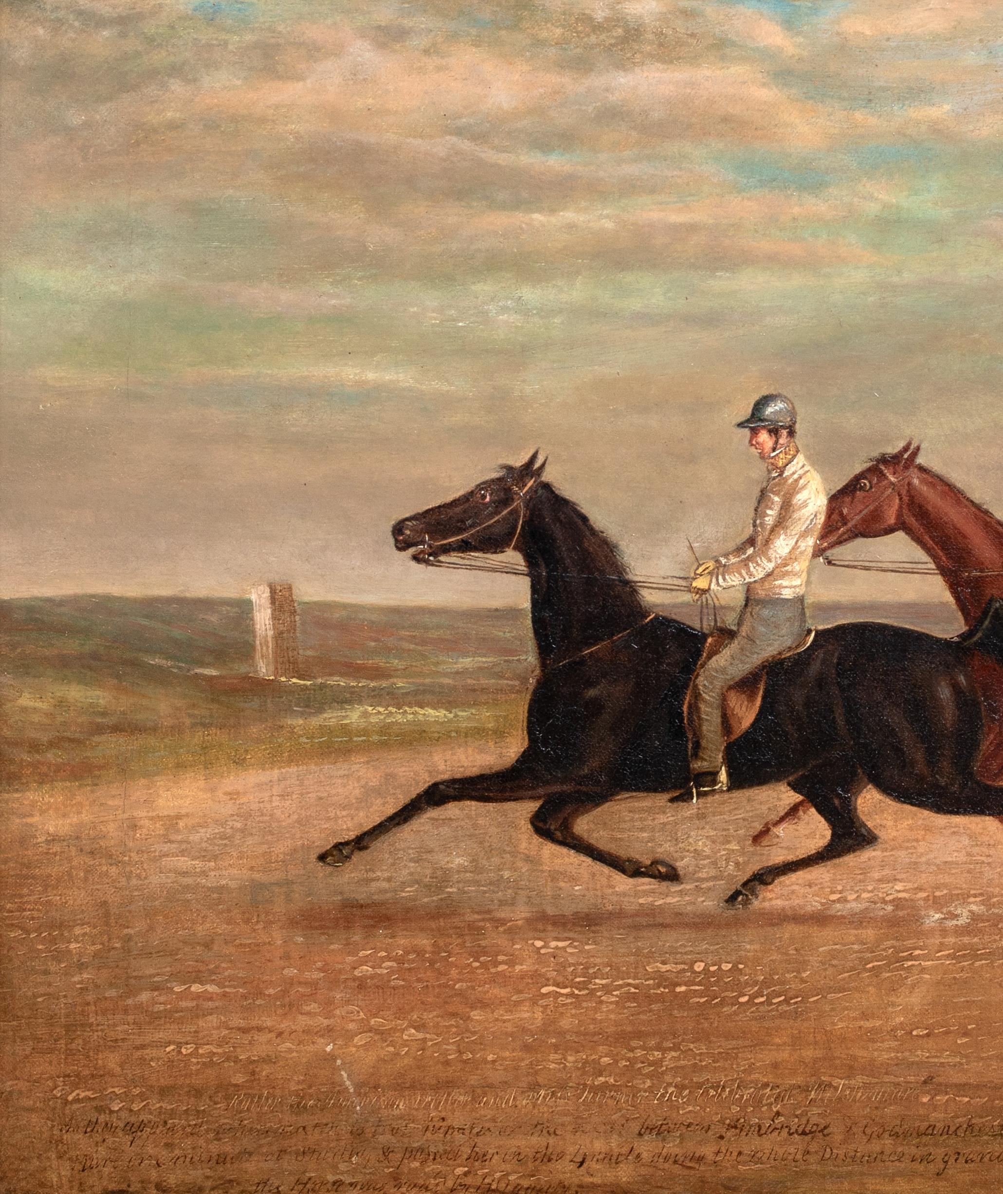Corsa al trotto, Ratter (USA) e Miss Turner (Gallese), 1820 in vendita 6